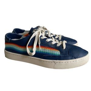 Soludos Rainbow Wave Sneaker Chill Out Size 7.5